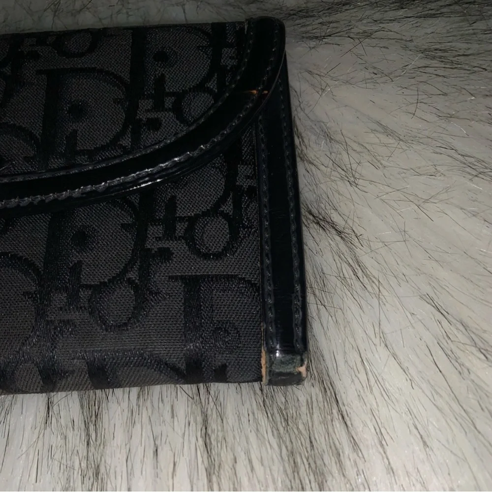 Authentic Dior Monogram logo design wallet vintage